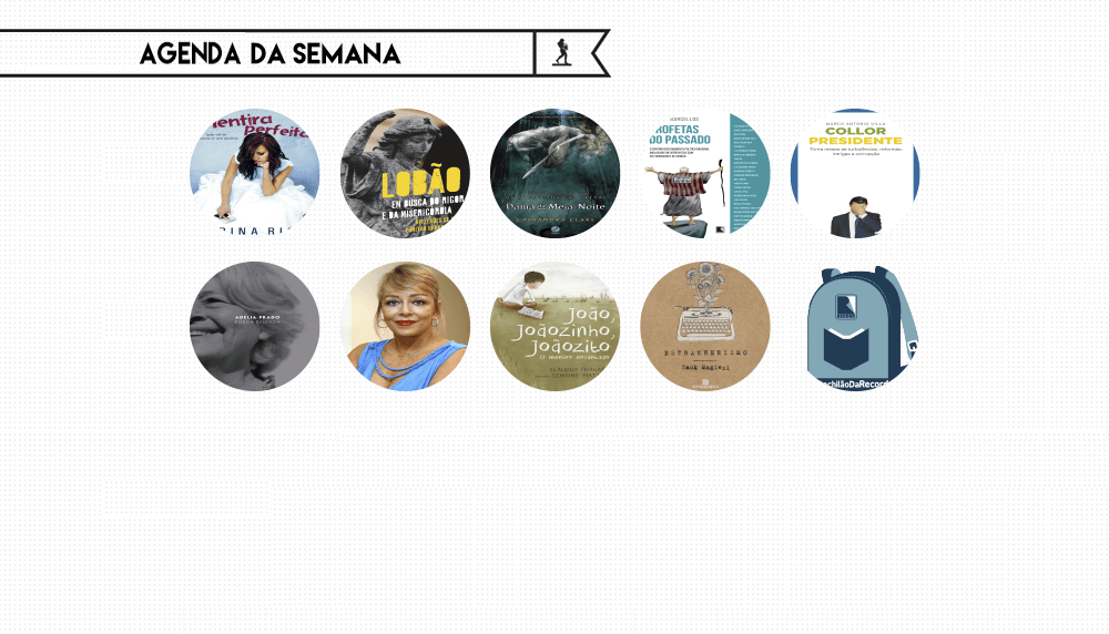 Agenda da semana (15/05)