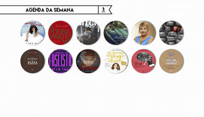 Agenda da semana (19/06)