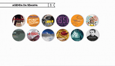 Agenda da semana (08/11)