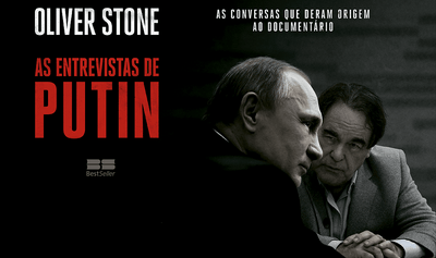 "As entrevistas de Putin", de Oliver Stone, chega às livrarias