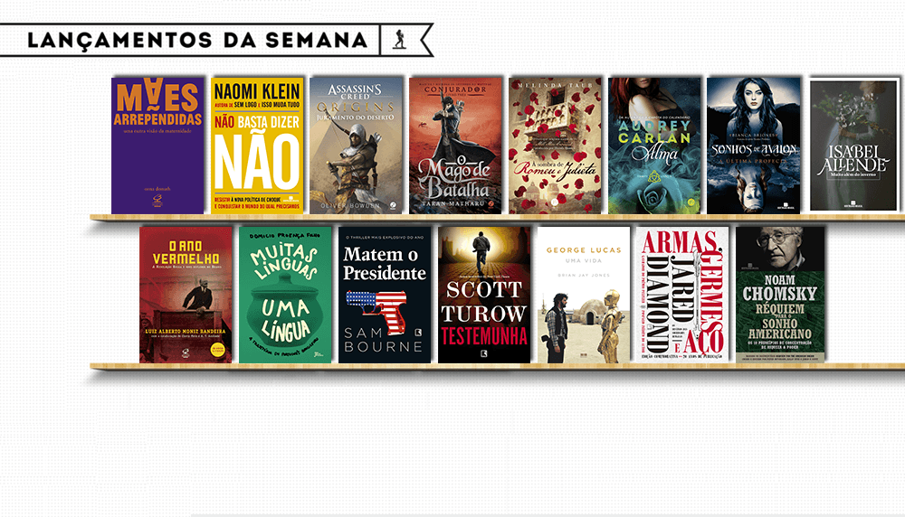 Lançamentos da semana (20/11)