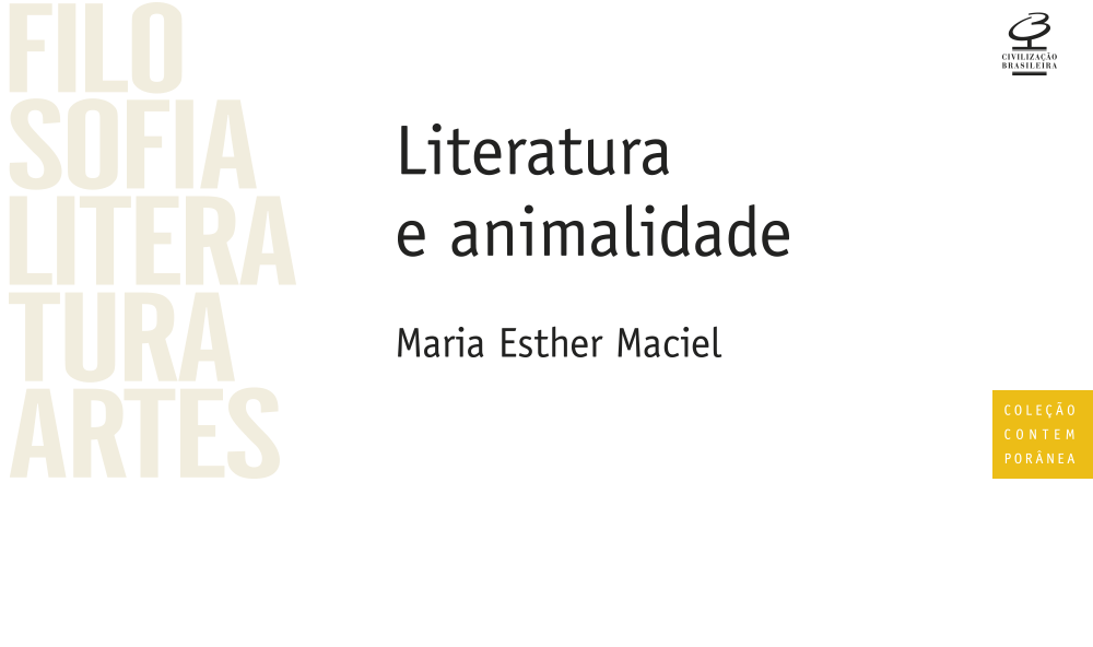 "Literatura e animalidade", de Maria Esther Maciel