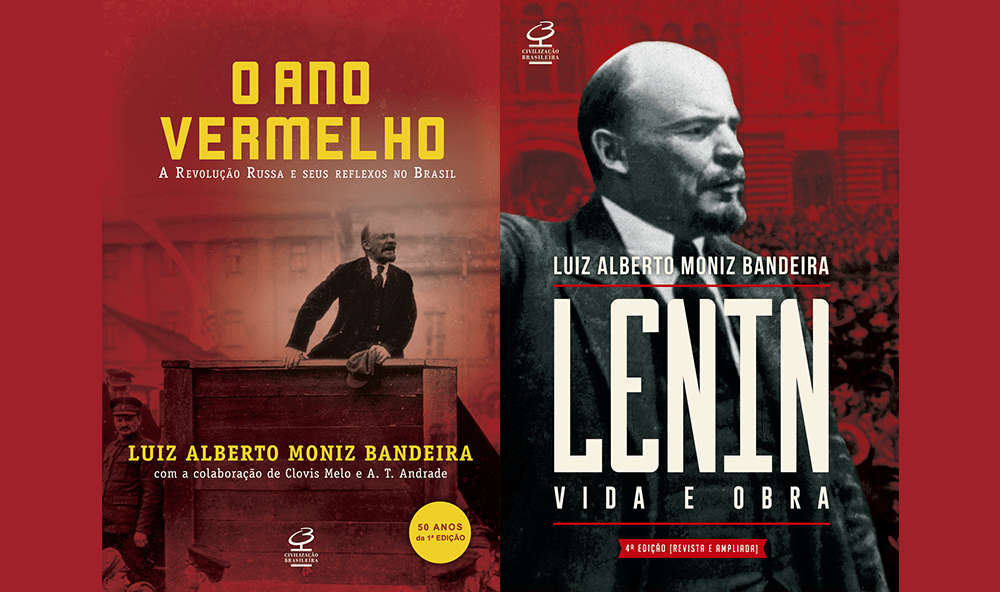 No centenário da Revolução Russa, obras do cientista político Moniz Bandeira relacionadas ao conflito ganham novas edições