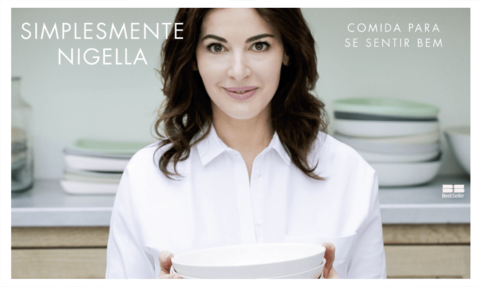 Nigella Lawson lança novo livro no Brasil