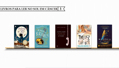 Cinco livros para aproveitar o Sol no signo de Câncer