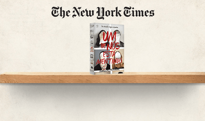 Livro "Um de nós está mentindo" completa um ano na lista de mais vendidos do jornal "The New York Times"