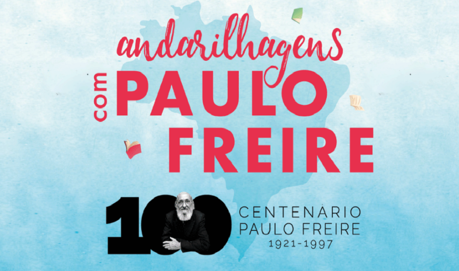 Início do projeto "Andarilhagens com Paulo Freire" no dia mundial da alfabetização