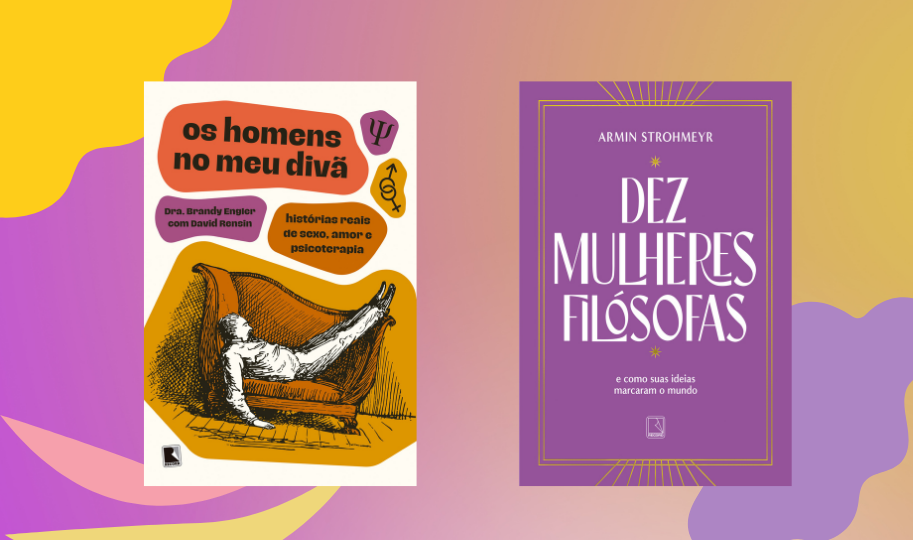 Banner com as capas dos livros anunciados nos lançamentos de feveireiro||