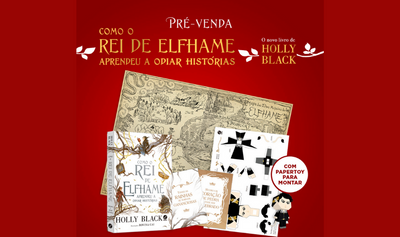 Holly Black ao vivo na live da Galera inicia pré-venda de "Como o Rei de Elfhame aprendeu a odiar histórias"