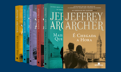 Romances históricos de Jeffrey Archer no Bookster