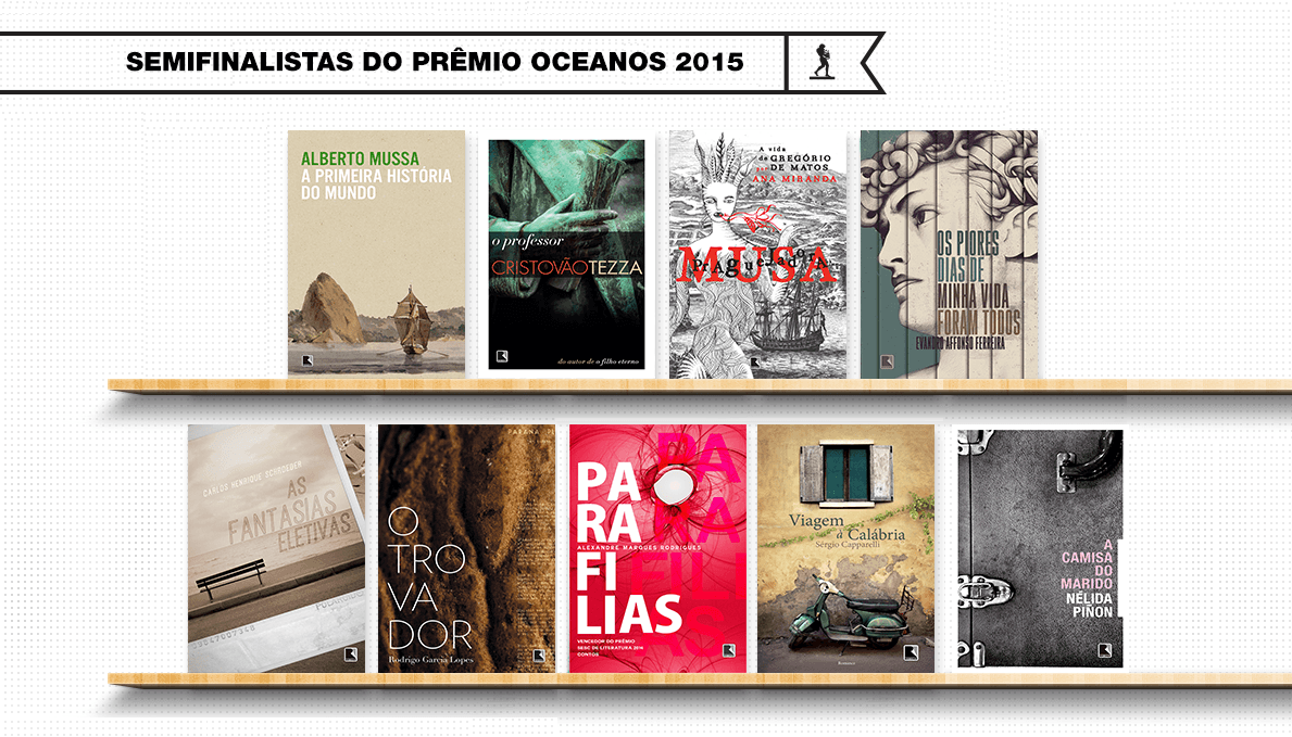 Autores da Record concorrem ao Prêmio Oceanos