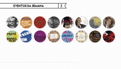 Eventos da semana (25/10)