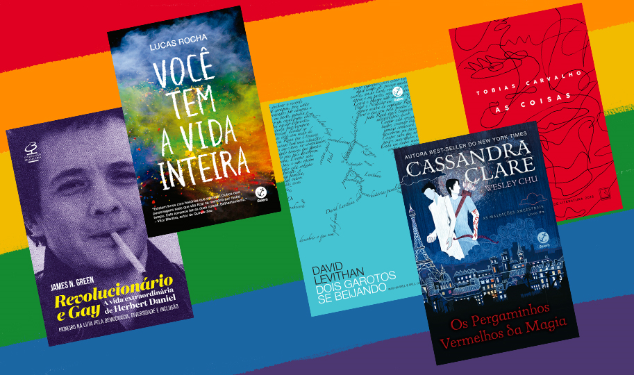Cinco indicações de leitura para o mês do orgulho LGBTQIA+