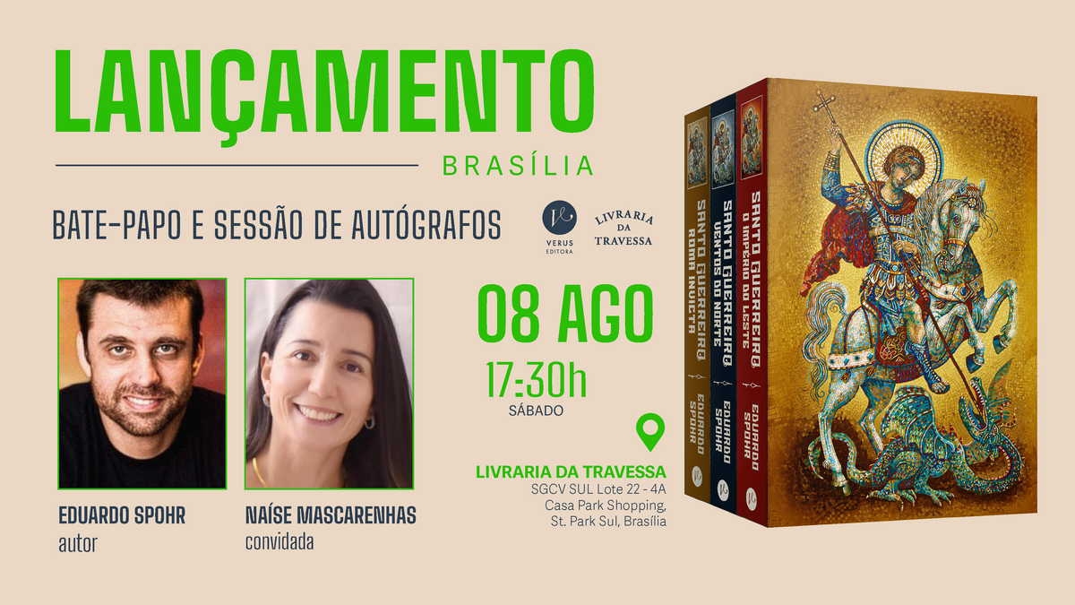 Lançamento Box Santo Guerreiro em Brasília