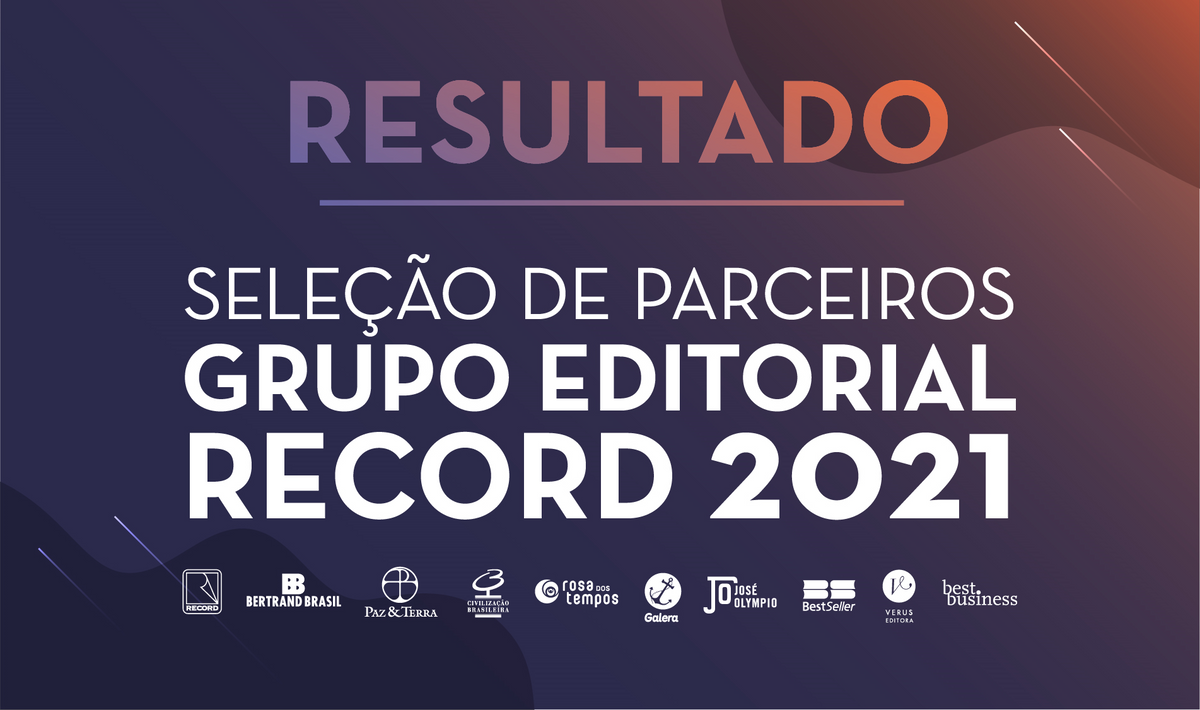Grupo Editorial Record divulga parceiros de 2021