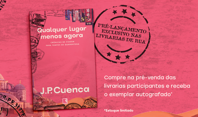 Novo de Cuenca tem pré-venda exclusiva em livrarias de rua