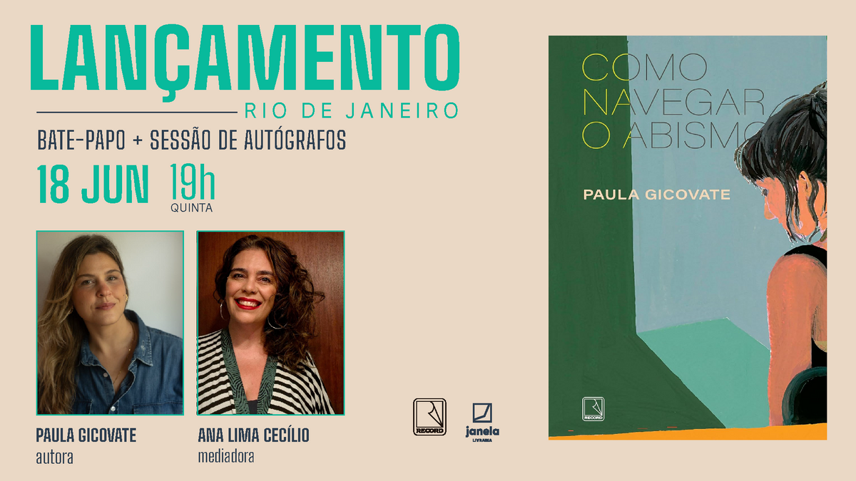 Lançamento do livro Como navegar o abismo