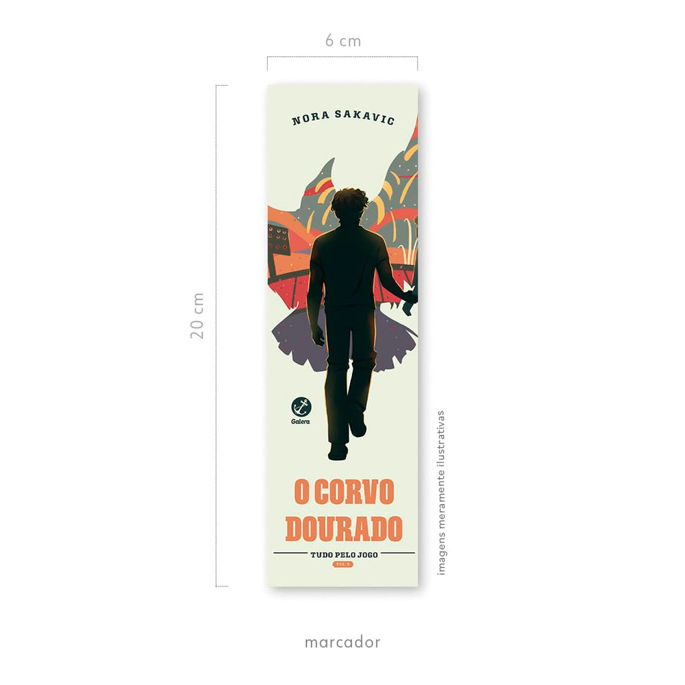 O corvo dourado (Vol. 5 Tudo pelo jogo) + Brindes