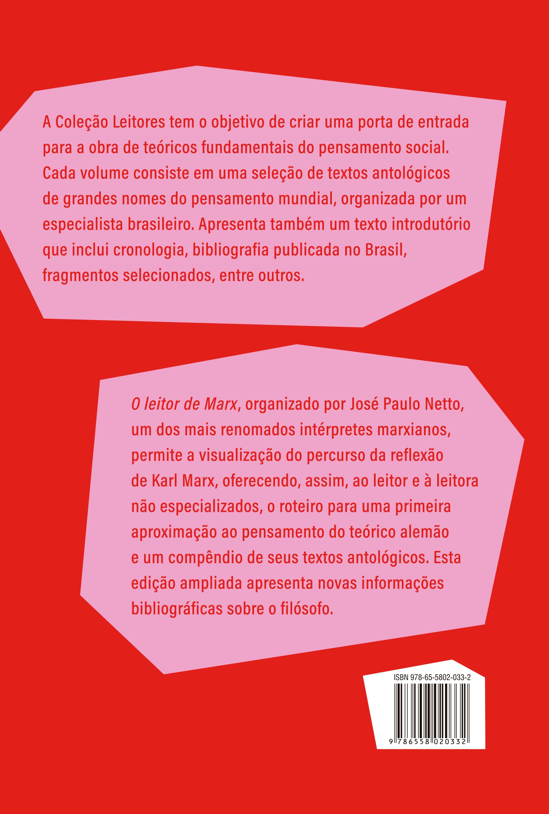 O leitor de Marx – Editora Record